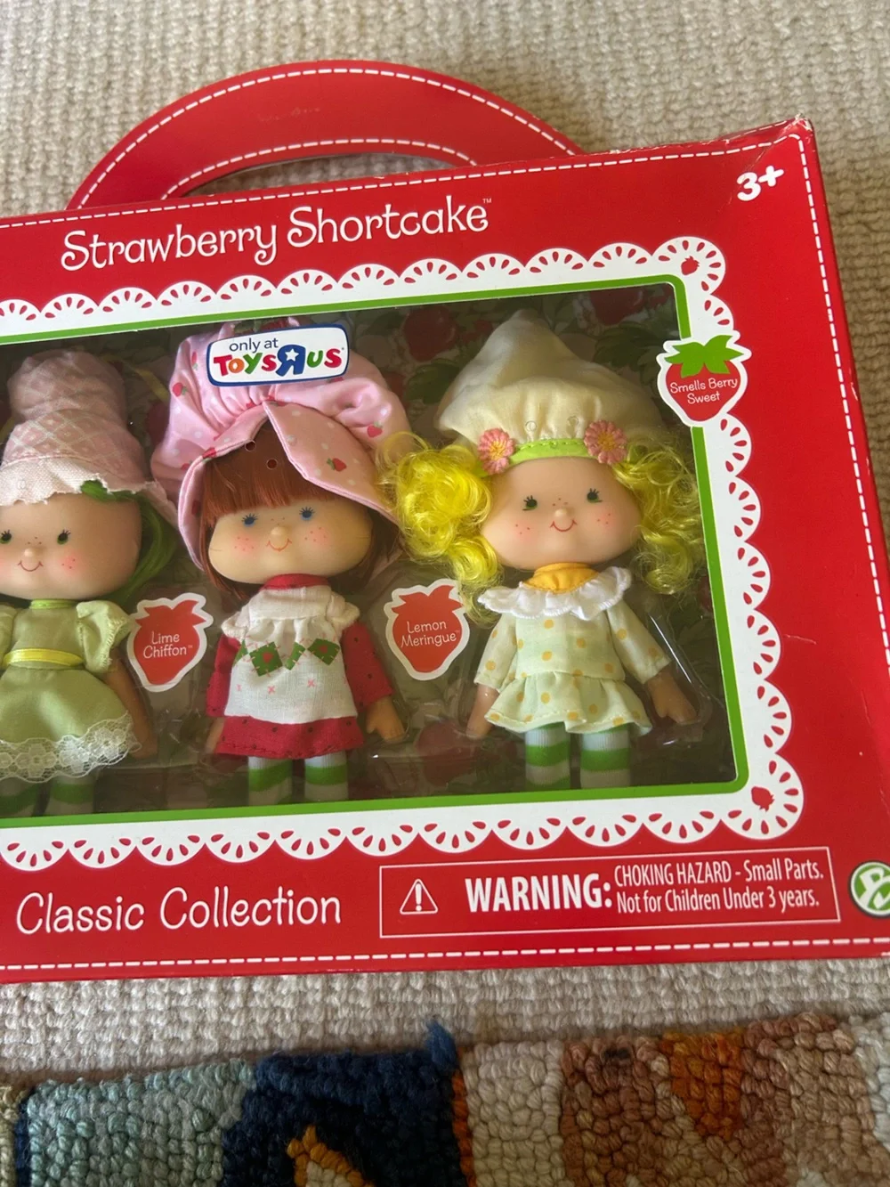 Vintage Classic Collection Dolls - Red, Pink, Yellow